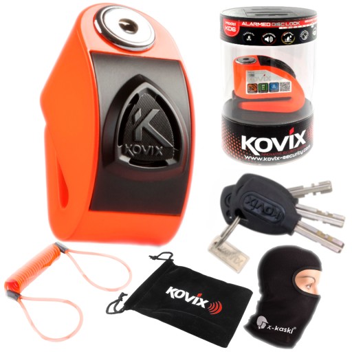 Блокировка тормозного диска с сигнализацией KOVIX 120 дБ
