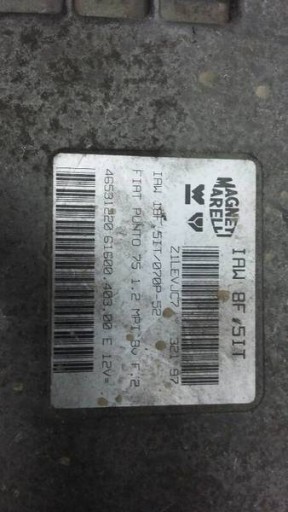 computer FIAT PUNTO e IAW8F.5IT 1.2 MPI