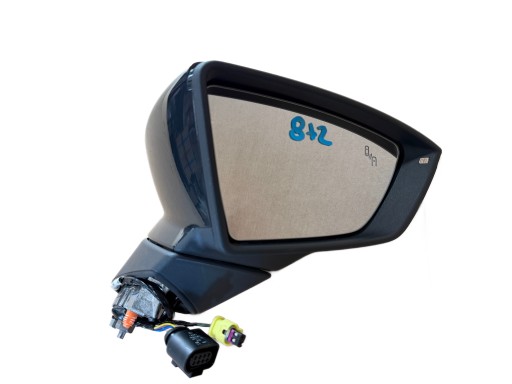 SEAT ARONA IBIZA V 6F0 mirror right ASYSTENT 8+2 PIN