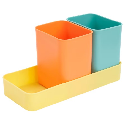 Коробки IKEA BONSYRSA, настільні контейнери, органайзер