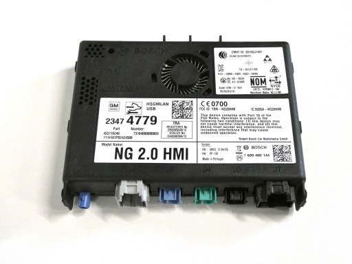 module HMI 2.0 23228497 OPEL INSIGNIA A LIFT