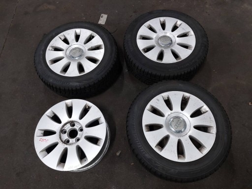 wheels KOMPLET discs tyres winter 5x112 7Jx16 ET35 FI57,1 205/60R16 AUDI