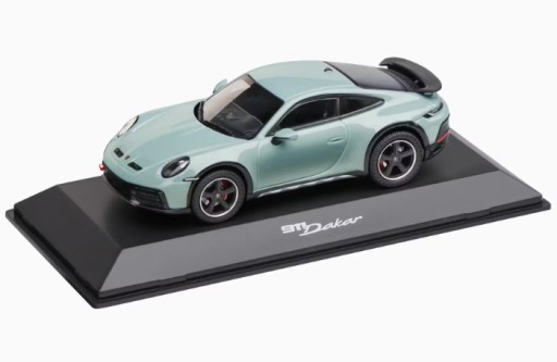 Модель Porsche 911 992 Dakar Shade Green 1:43