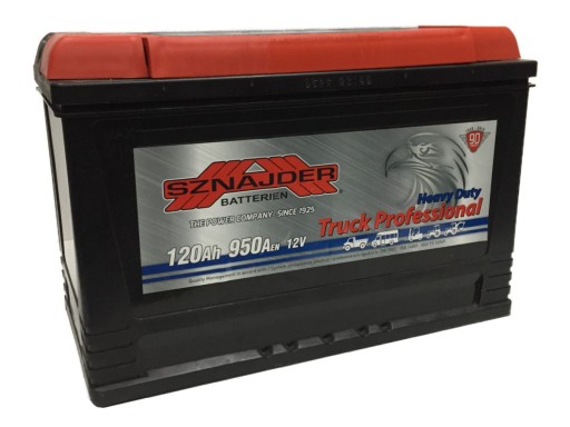620 11 - Акумулятор Sznajder TruckPro 12V 120AH 950A P+
