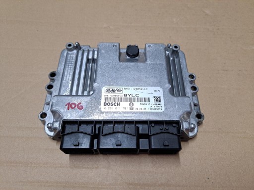 Компьютер двигателя ford 0281011701 8m51-12a650-lc