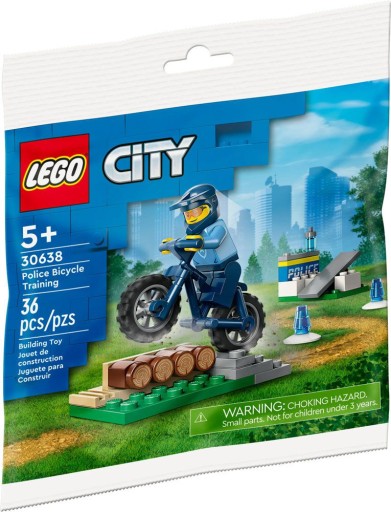 Конструктор LEGO City 30638 Поліцейський велосипед - Навчання