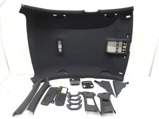 CIELO INTERNO RIVESTIMENTO MONTANTI corrimano parasole FANALE SKODA OCTAVIA III RS LIFT LIFTBACK