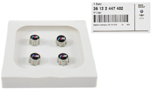 OE BMW КРИШКИ КЛАПАНІВ ЛОГОТИП M ORIGIN KPL 4ШТ