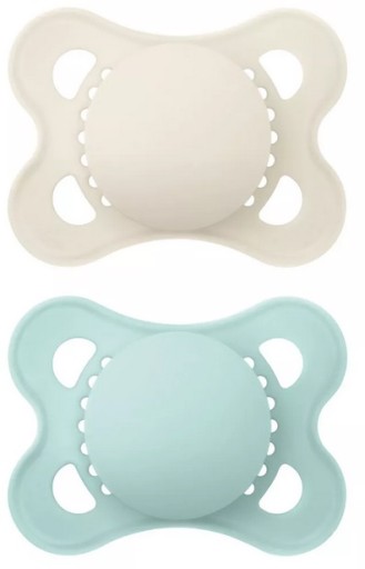 Соска МАМ ортодонтична силіконова 2 м+