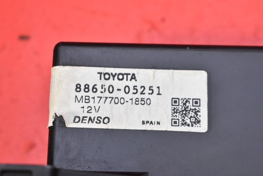 module of the air conditioning 88650-05251 MB177700-1850 TOYOTA AVENSIS 3 III T27 09-11
