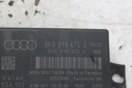 modul Bedienteil PDC 8K0919475E AUDI Q5 08-16