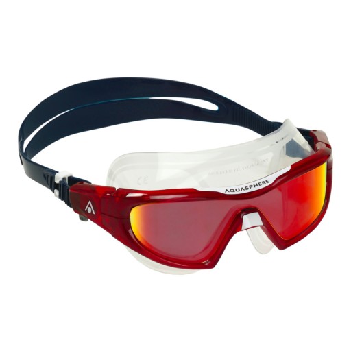 Окуляри для плавання Aqua Sphere VISTA PRO RED DARK BLUE RED TITANIUM MIRROR для дорослих