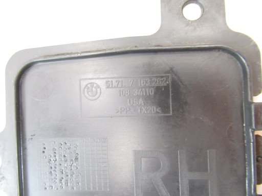 cover kanalu air front BMW e70 X5 e71 X6