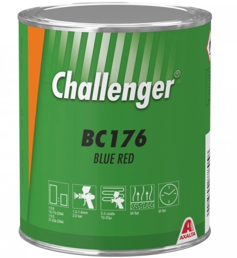 Базове покриття Challenger AXALTA BC176 BLUE RED