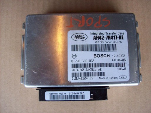 RANGE ROVER SPORT МОДУЛЬ ДРАЙВЕРА AH427H417AE LIFT