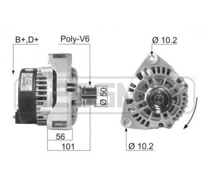 210617A - Ера генератора -messmer mercedes-benz,ssangyong