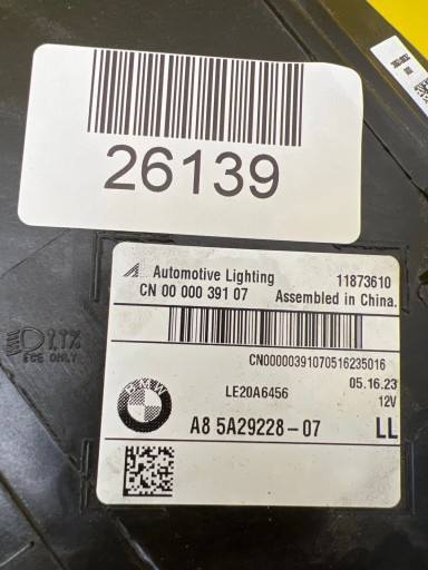 light right BMW X3 G01 Lift LCI Full Led 5A29228-07