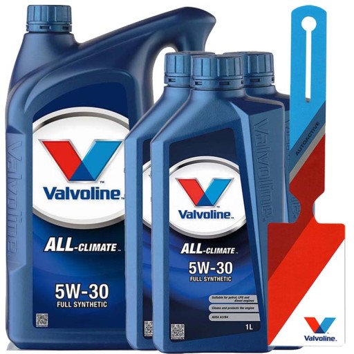 VALVOLINE ALL CLIMATE 5W30 МОТОРНОЕ МАСЛО 5W-30 8л