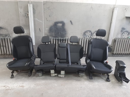 Mitsubishi Outlander II КОМПЛЕКТ СИДІНЬ ШКІРА EUR