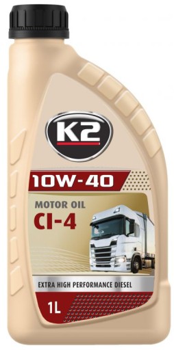 K2 TEXAR CI-4 OIL 10W40 - 1л