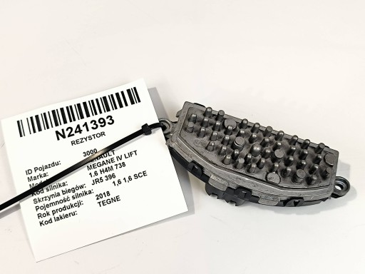 rezistor, reostat, regulátor T954061-B RENAULT MEGANE IV LIFT