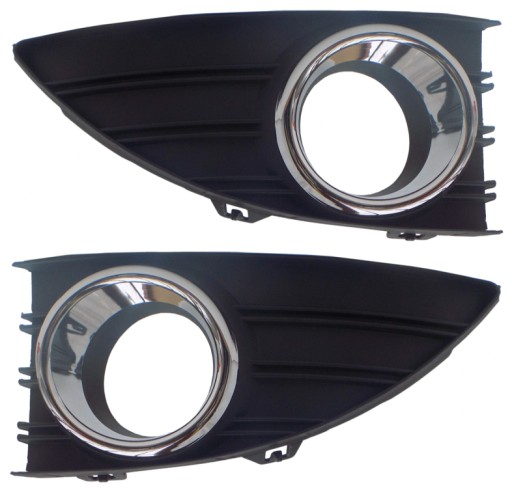 603527-1 603527-2 - RENAULT FLUENCE 2010-НОВІ РЕШІТКИ БАМПЕРА