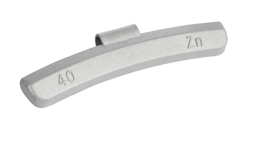 TIP TPZNALU-S-040 ГРУЗИЛО (KPL 50 ШТ) СТАНДАРТ, ЦИНКОВОЕ ПОКРЫТИЕ ДЛЯ КОЛЕСНЫХ ДИСКОВ