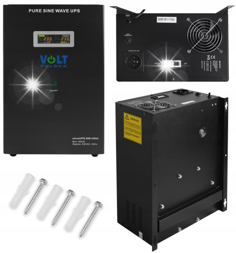 Джерело безперебійного живлення sinus dc/ac 500w + 40ah батарея