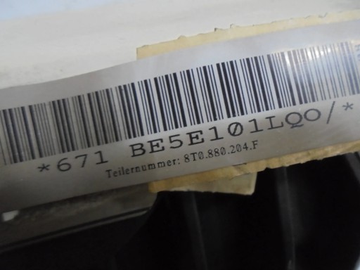 AUDI A5 8T A4 B8 8K airbag airbag passeggeri 08-14R