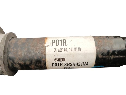 joint semi-axis right front HYUNDAI KONA and 1.0 T-GDI 49501-J9000
