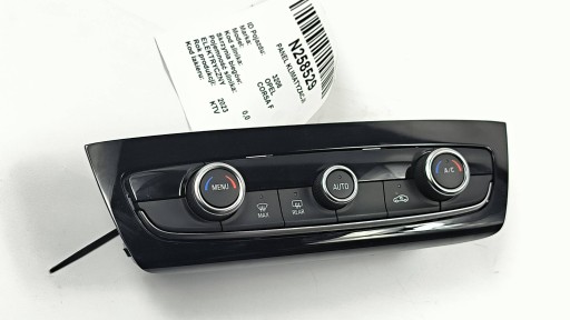 PANEL klimaanlage 39231052 OPEL CORSA F