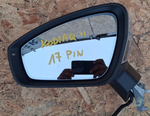 tükör bal első SKODA KODIAQ II 2025R 17 PIN