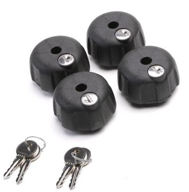 ЗАМОК БАГАЖНИКА ВЕЛОСИПЕДА РУЧКА ДЛЯ КЛЮЧІВ 4ШТ