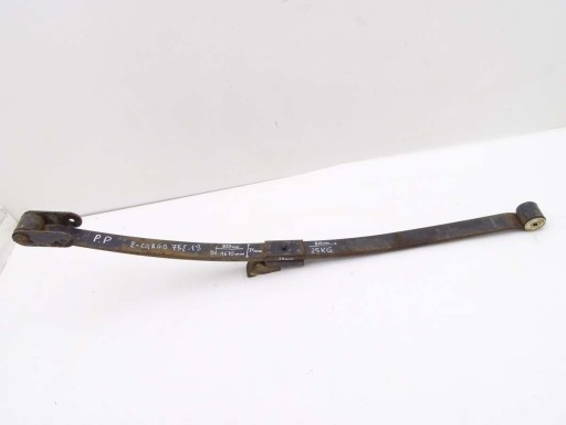 7CM - Iveco eurocargo 02-15 передня права ресора 1 лист 7см