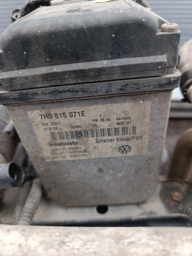 VW T5 Webasto WEBASTO DOGRZEWACZ 7H0815071E