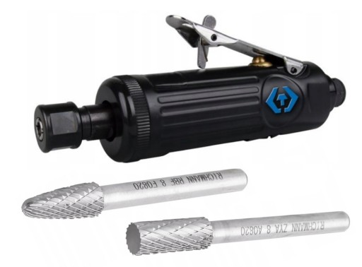 Пневматична пряма шліфувальна машина 6 мм King Tony фрези