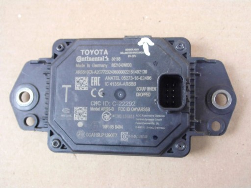 882100W030, 882100W030 - Toyota yaris iv xp210 2021+ радарный датчик distronic 88210-0w030