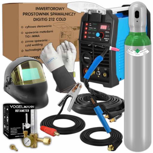 Sherman зварювальний апарат DIGITIG 212 COLD SPOT Kit