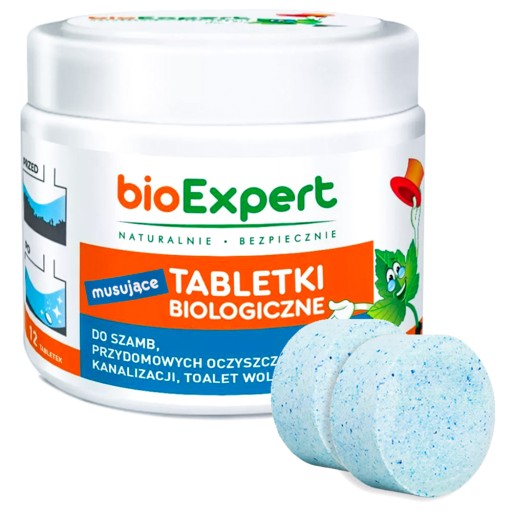 Biologické tablety do septikov BioExpert 12 ks