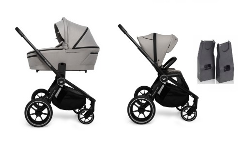 Коляска 2 в 1 Muuvo Quick 4.0 Steel Grey