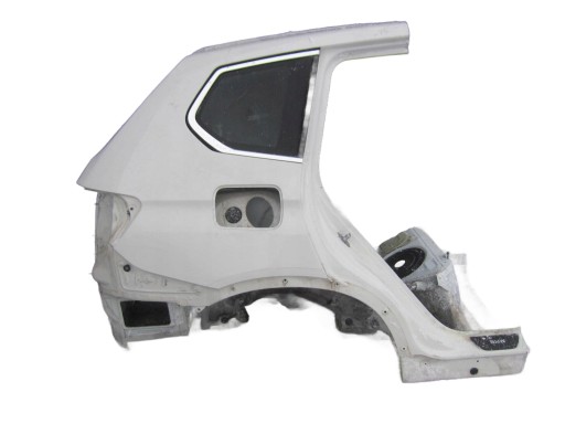 BMW X3 F25 quarter rear right rear part fender rear right BIALY side