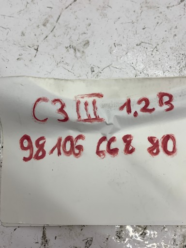 SONDA LAMBDA 9810666880 CITROEN C3 III (2016-2024) 1.2