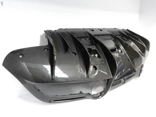 FERRARI F8 TRIBUTO SPIDER F142 19-23 diffuser SPOILER CARBON W bumper rear part