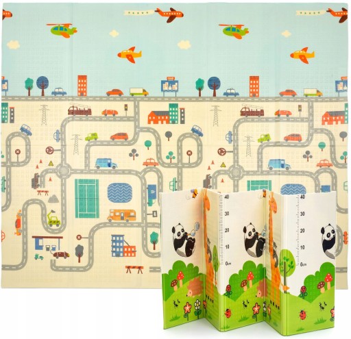 🚨 OKAZJA XXL! Mata Piankowa Little Story 200x180x1cm XPE Dwustronna – Oszczędź 10 zł TERAZ!