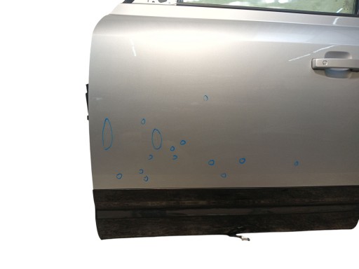 door left front front LAND ROVER DEFENDER II L663 LAK: INDUS SILVER
