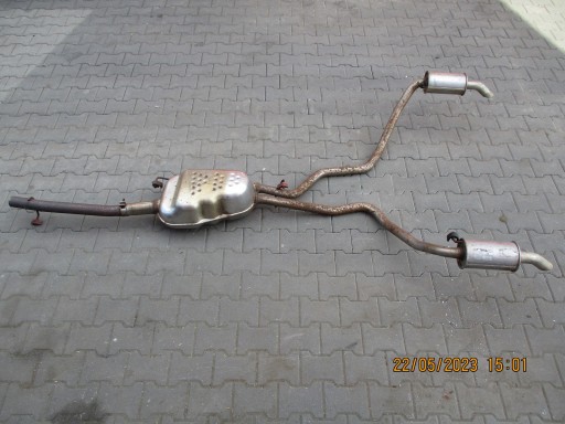 muffler, exhaust LAND ROVER DISCOVERY III