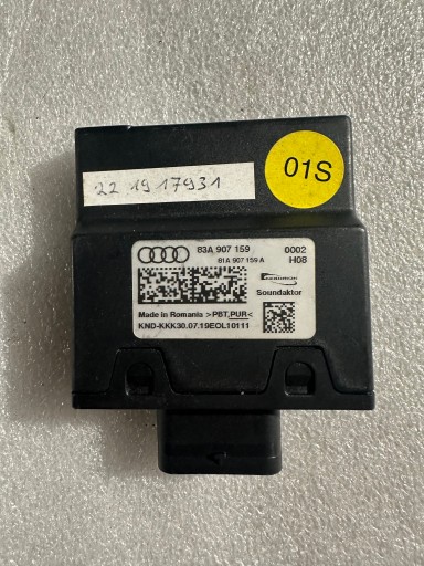 83A907159 83A907159 - ! модуль аудиодрайвера audi q3 83a907159!