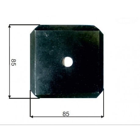 РЕЗАК КОМБАЙНА 85X85X4 MM KUHN изображение 1