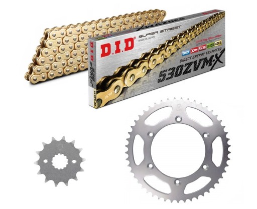 ZDJ0643.39278 - Kawasaki ZX ZZ-R 600 90-92 комплект приводу.did JT