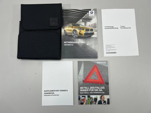 BMW X2 F39 сервисная книга чехол инструкция